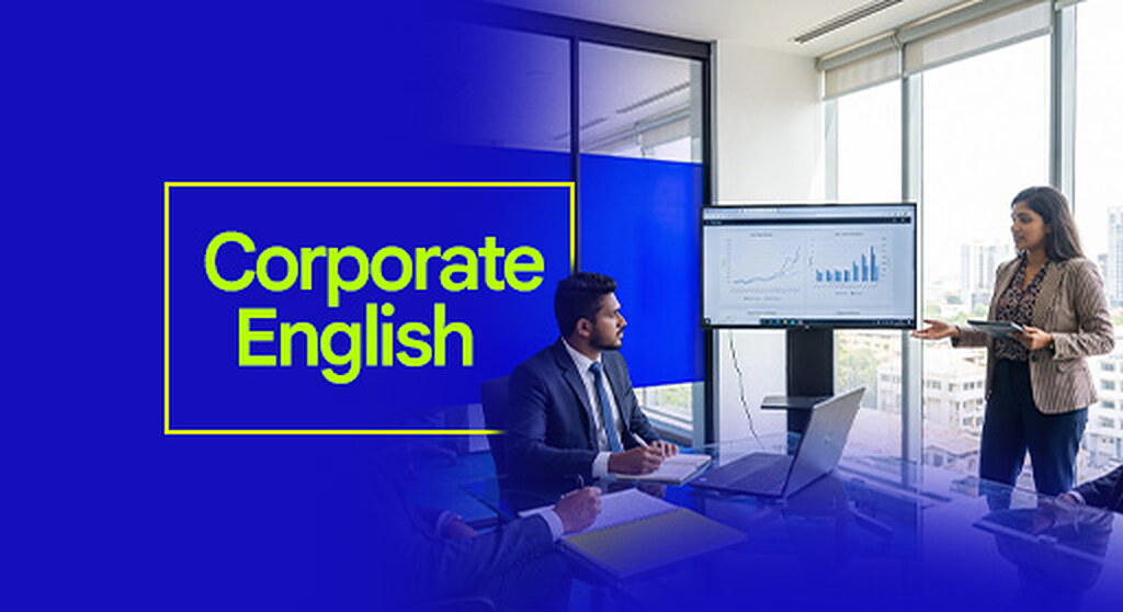 Corporate English — young professionals in a Colombo office